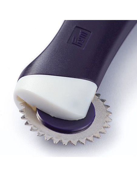 Roulette à patron dentelée ergonomique