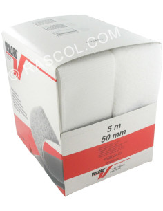 VELCRO® Brand à coudre blanc 50 mm de large boite de 5 mètres