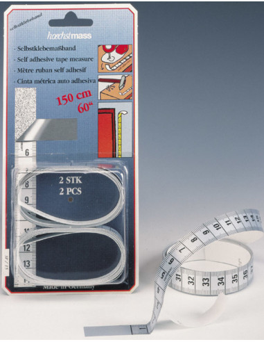 Lot de 2 mètres ruban 150cm autocollants