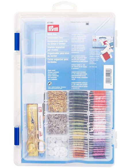 Rangement pour fils ou laines à broder