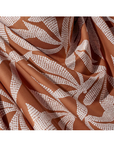 Tissu viscose Kaola Pecan Pie - Atelier Brunette