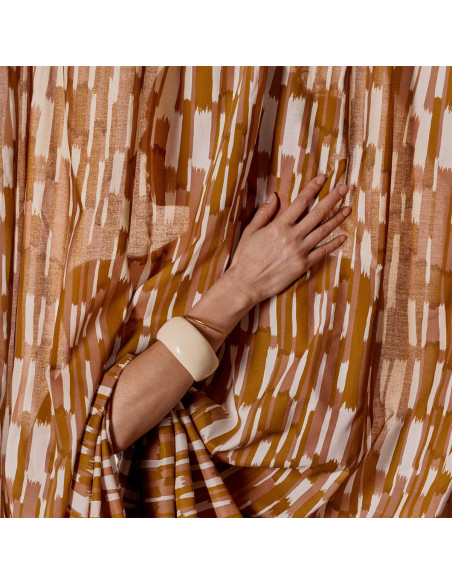 Tissu modal Imany Pecan Pie - Atelier Brunette