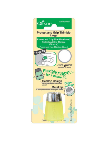 Dé de protection agrippant Clover - Grande taille