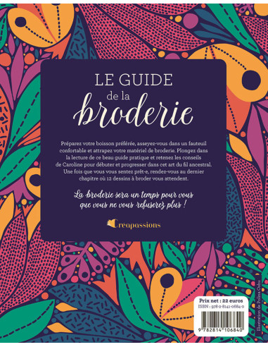Livre le guide de la broderie