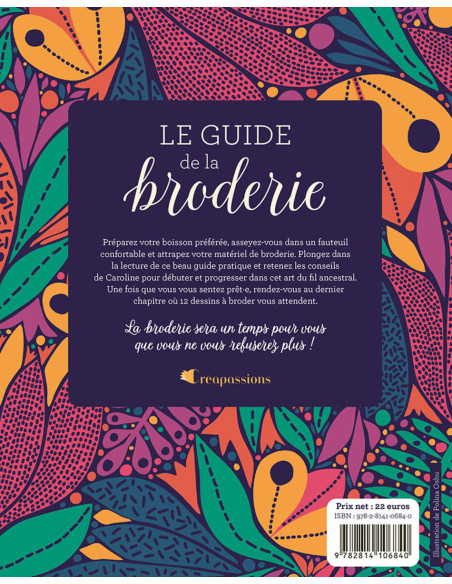 Livre le guide de la broderie