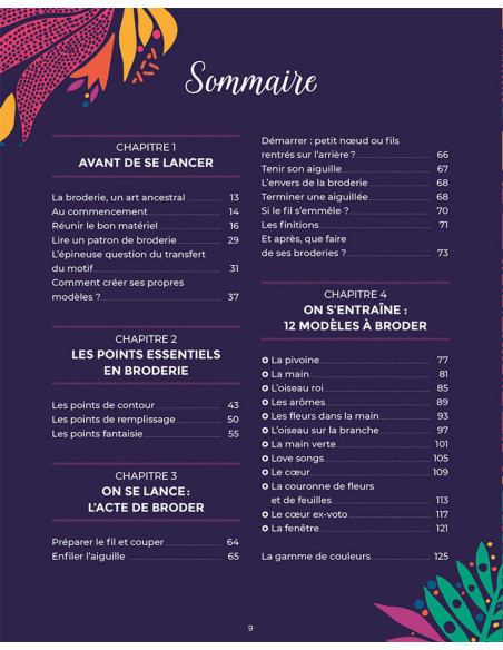Livre le guide de la broderie