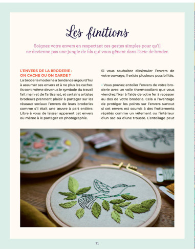Livre le guide de la broderie