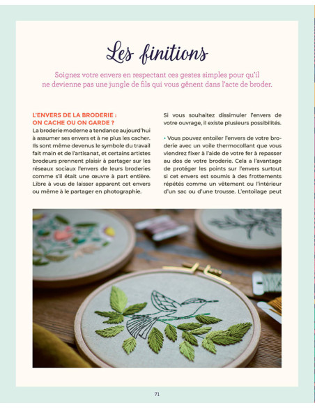 Livre le guide de la broderie