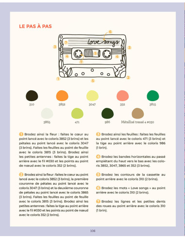 Livre le guide de la broderie