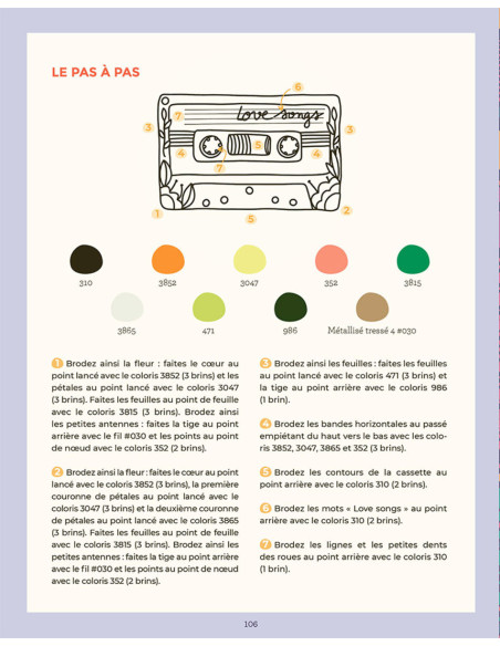 Livre le guide de la broderie