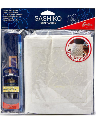 Kit sashiko tablier