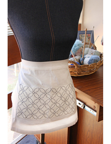 Kit sashiko tablier