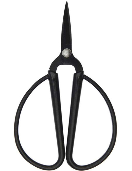 Ciseaux à broder grands anneaux noirs Rico Design 9 cm