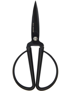 Ciseaux de précision grands anneaux noirs Rico Design 14 cm