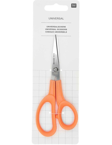 Ciseaux universels orange Rico Design 15 cm