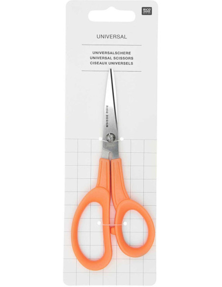 Ciseaux universels orange Rico Design 15 cm