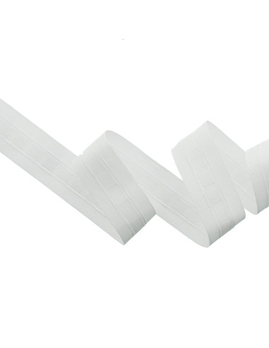 Ruflette pour pli automatique Blanc 35 mm