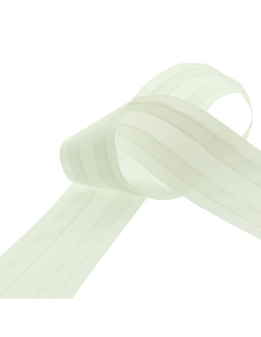 Ruflette pour pli automatique - Sable 70 mm