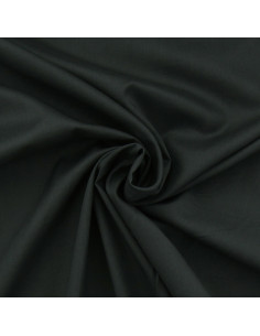 Tissu voile de coton - Gris anthracite