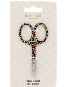 Ciseaux de broderie Léopard Bohin 9 cm 2