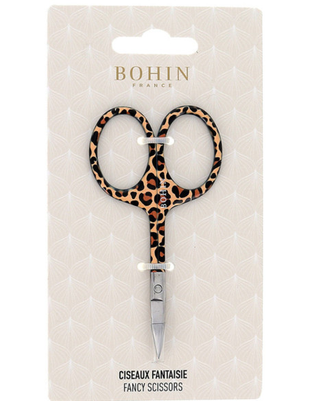 Ciseaux de broderie Léopard Bohin 9 cm