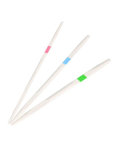 Set de 3 aiguilles torsades avec codes couleurs Tulip 2