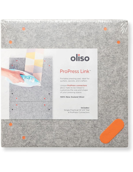 Tapis de repassage en laine évolutif 35 cm x 35 cm Pro Press Link Oliso