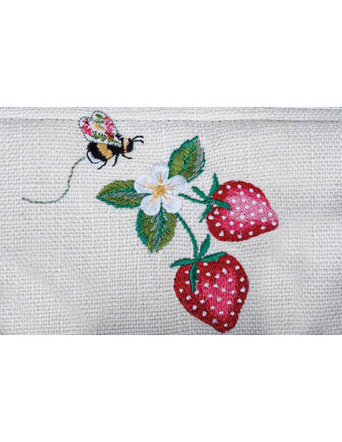 Sac à ouvrage - Fraises