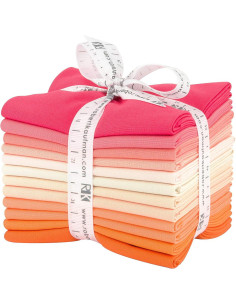 Fat Quarter Bundles Kona - Melon Ball
