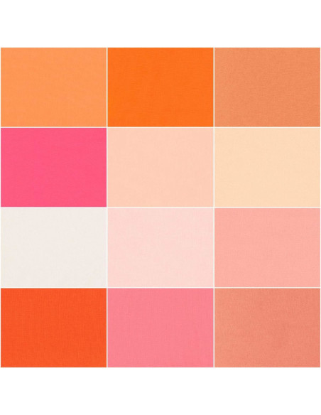 Fat Quarter Bundles Kona - Melon Ball