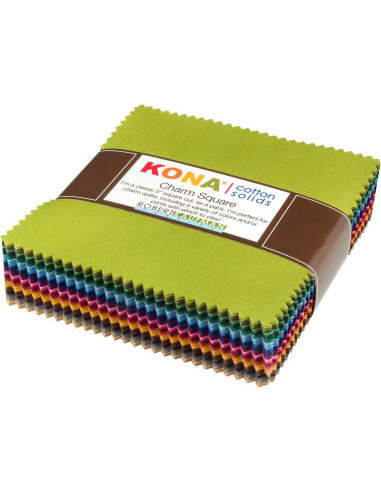 Charm Squares  Kona - Dusty 101