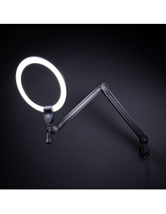 Lampe anneau Daylight Aura on Arm