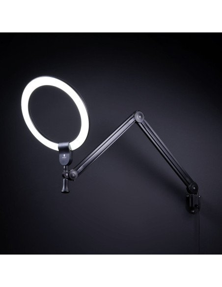 Lampe anneau Daylight Aura on Arm