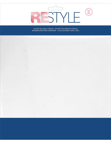 Toile canevas soluble Restyle
