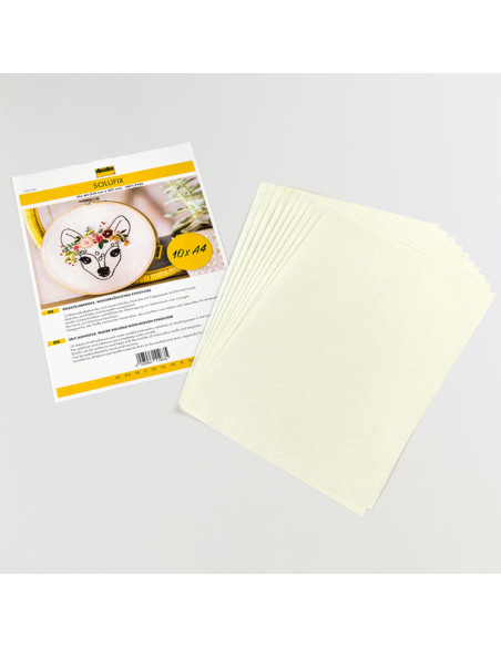 Set de 10 feuilles A4 Vlieseline Solufix