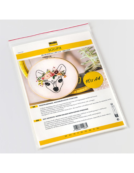 Set de 10 feuilles A4 Vlieseline Solufix