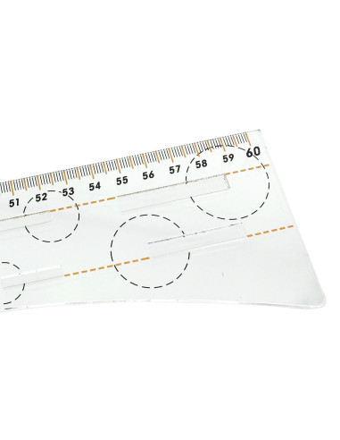 Règle tailleur multifonctionnelle Rascol