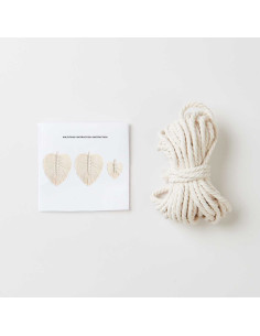 Kit macramé - Feuilles 2