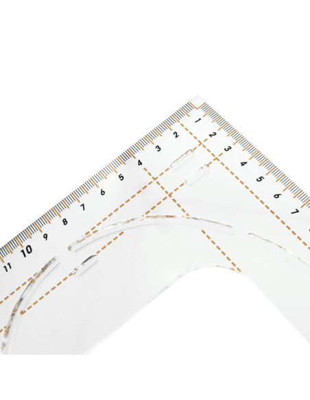 Règle tailleur multifonctionnelle Rascol