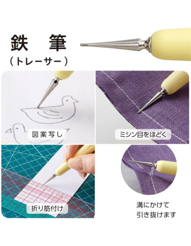 Spatule et stylo traceur Clover