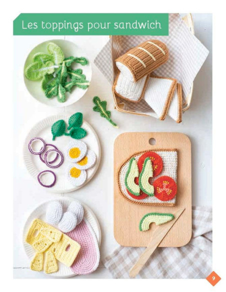 Livre atelier crochet - Adorable pique-nique