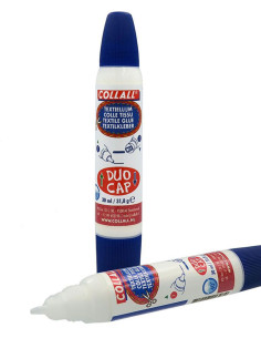 Stylo colle tissu permanente extra-forte à l´eau Collall
