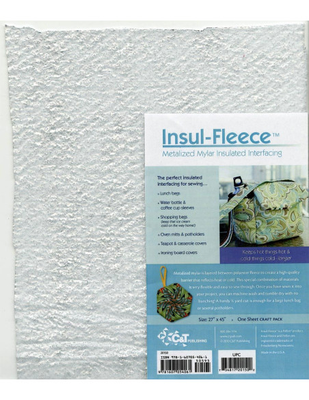 Film isotherme aluminium isolant thermique argent - 68 cm x 114 cm