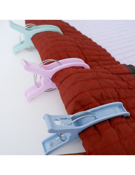 Set de 6 pinces quilting extra-large Jumbo Madam Sew