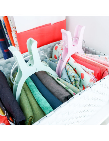 Set de 6 pinces quilting extra-large Jumbo Madam Sew