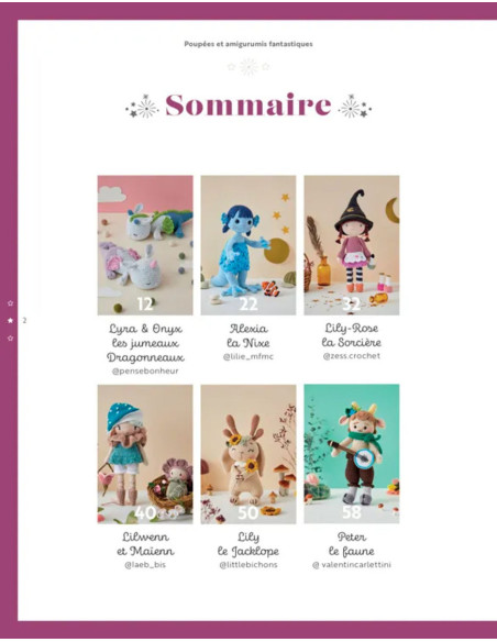 Livre poupées & amigurumis fantastiques au crochet