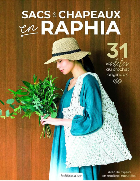 Livre sacs & chapeaux en raphia