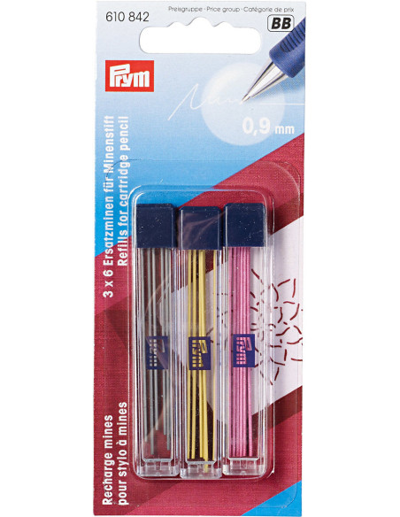 Recharge mines pour stylo à mines - Assortis