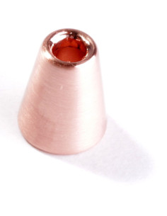 Embout clochette métal pour cordons - Or rose 2