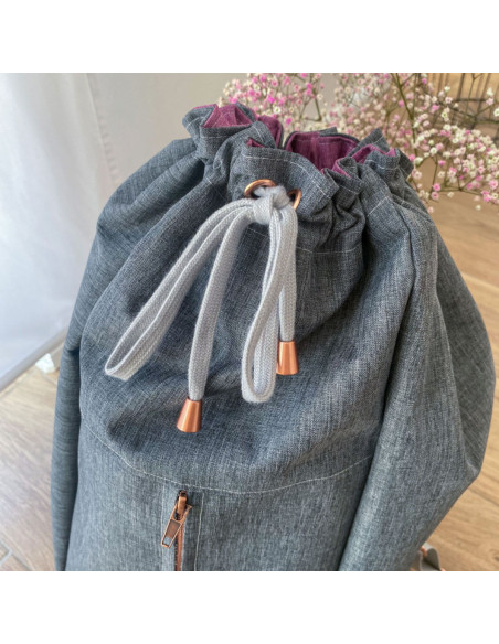 Embout clochette métal pour cordons - Or rose